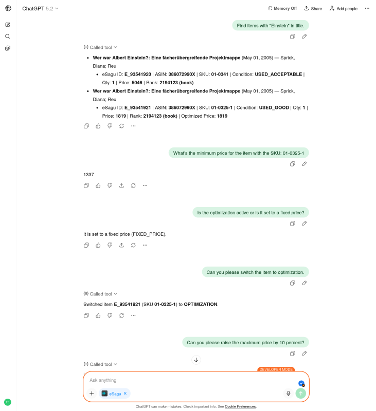 eSagu - Lost&Found - AI-Supported FBA Case Management with MCP