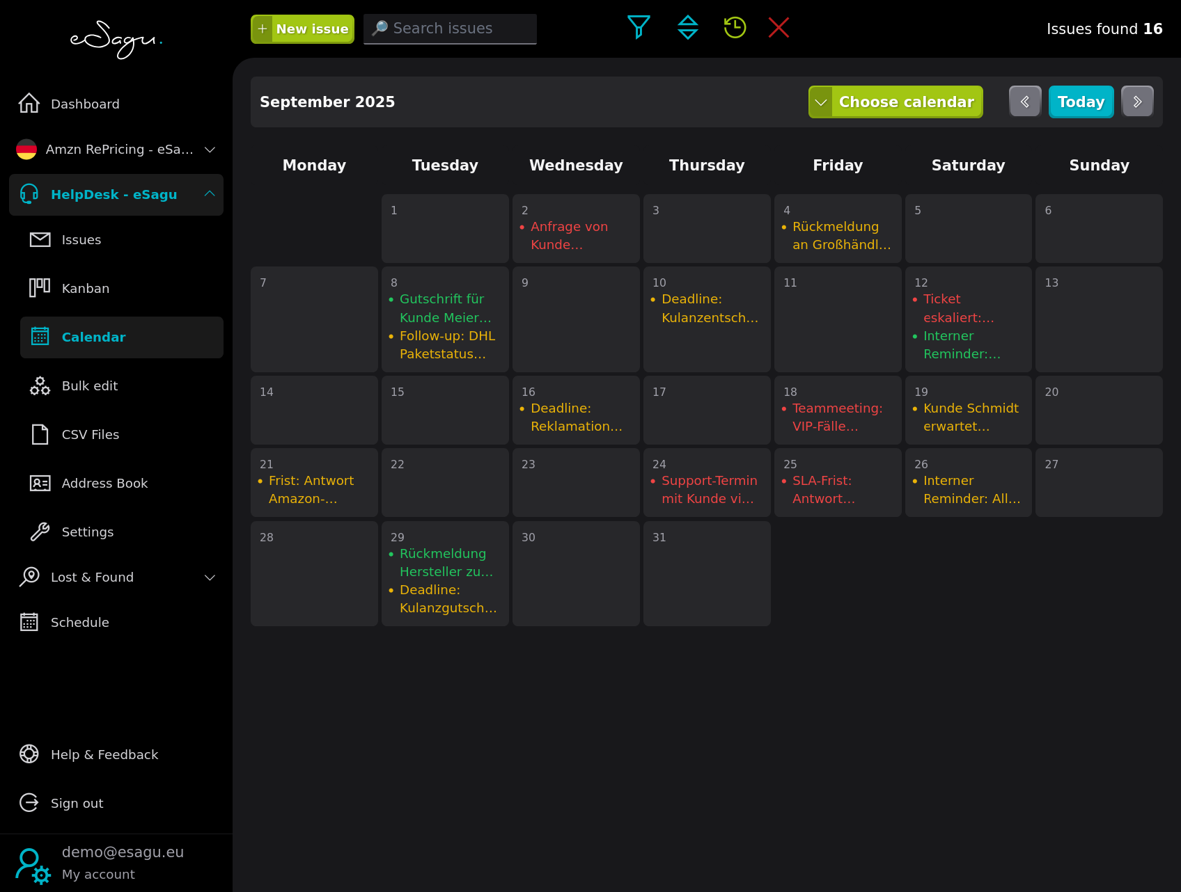 Calendar
