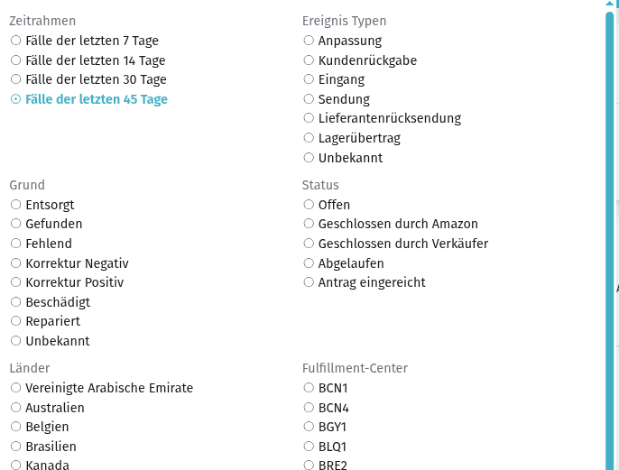 Filtern