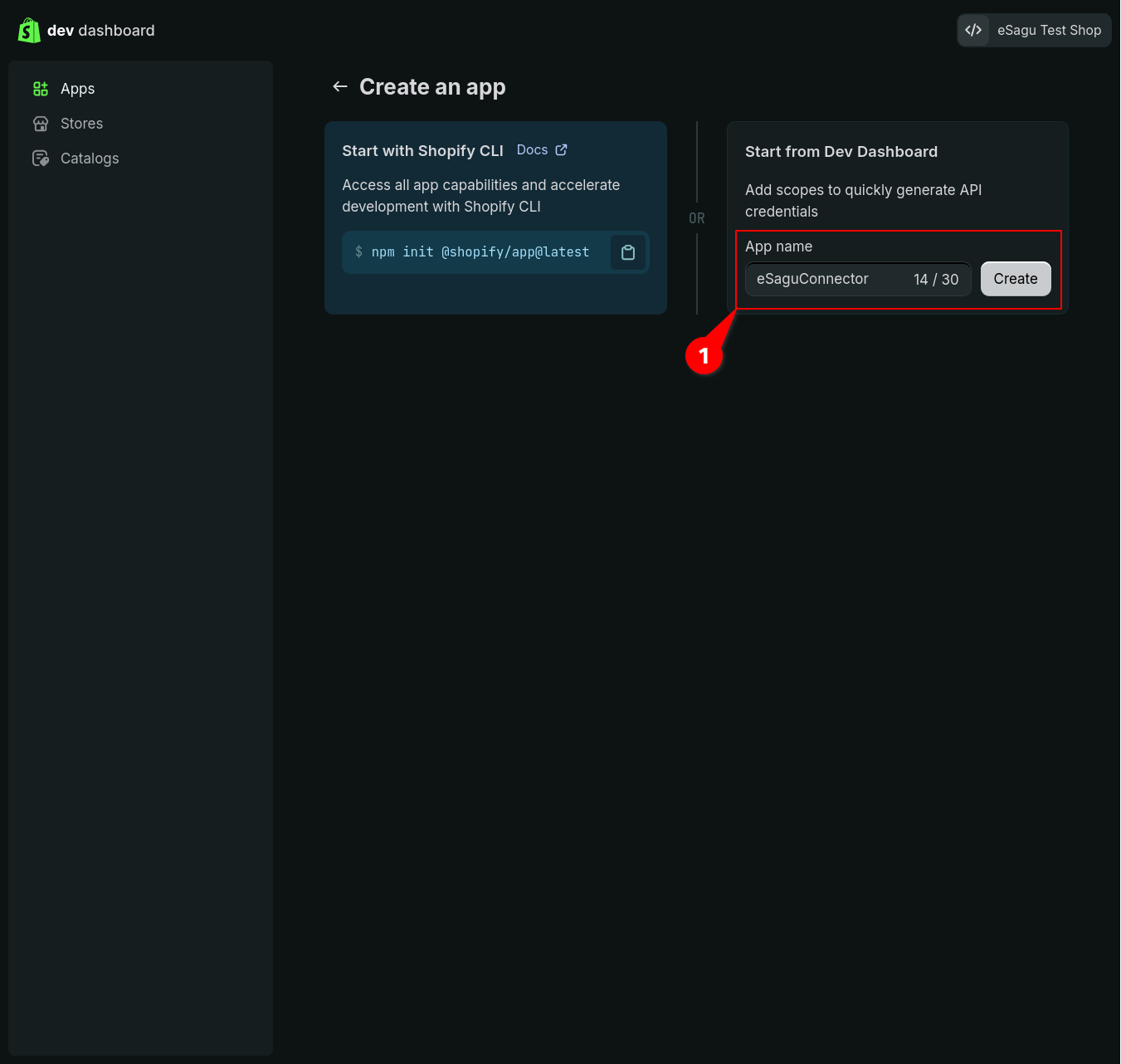 Name the Shopify app